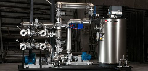 Caldaia a fluido termico - GFT LINE - PIROBLOC - a gas / verticale / orizzontale