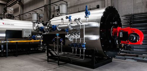 Caldaia a fluido termico - PIROBLOC - ad acqua calda / a vapore / a gas