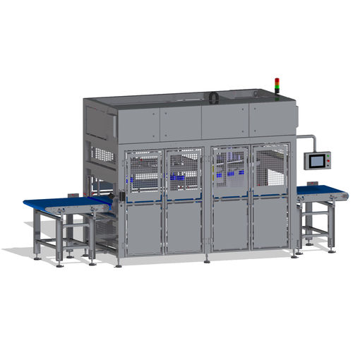 Porzionatrice per formaggio a lama rotativa - SRCM - iXAPACK GLOBAL - automatica / a peso variabile / con trasportatore