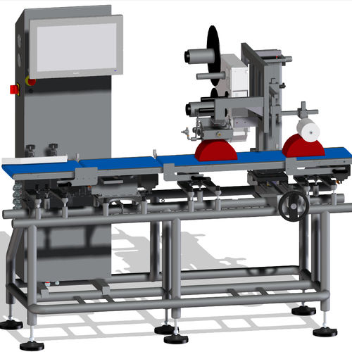 Macchina di pesatura-etichettatura automatica - iXAPACK GLOBAL - peso/prezzo