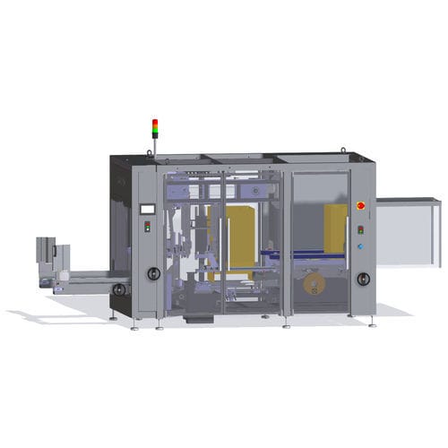 Formatrice di cartoni automatica - ICF - iXAPACK GLOBAL - nastro adesivo / con piegatura precisa / a media cadenza
