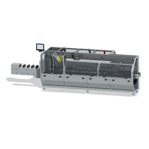Astucciatrice laterale - ILC series - iXAPACK GLOBAL - orizzontale / per l'industria cosmetica / per latticini