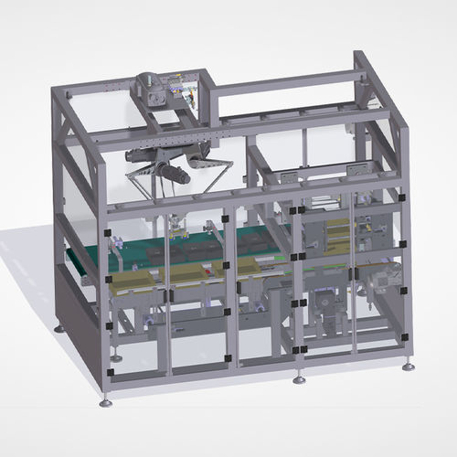 Incartonatrice invaschettatrice robotizzata - ILI - iXAPACK GLOBAL - tipo pick and place / per biscotti / per formaggio