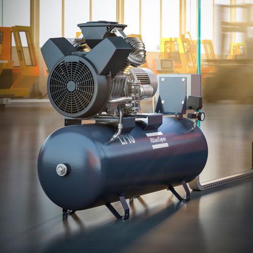 Compressore a pistone - LT series - Atlas Copco Compressors - d'aria / con motore elettrico / fisso