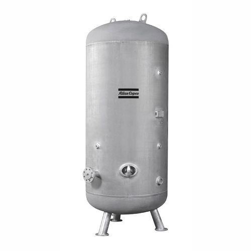 Serbatoio per aria compressa - HTA - Atlas Copco Compressors - in metallo / galvanizzato / a pressione