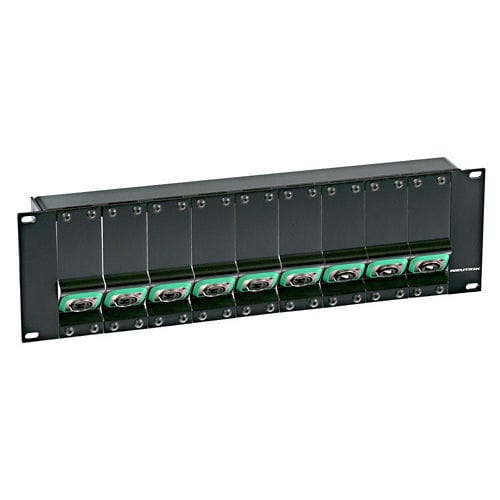 Pannello di distribuzione per rack - NZPF series - Neutrik - per fibra ottica