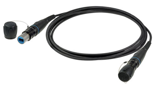 Connettore ottico - opticalCON DUO series - Neutrik - di dati / per fibra ottica duplex / USB