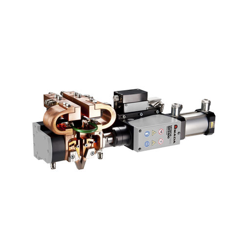 Testa di saldatura a resistenza - FM series - AMADA WELD TECH - a punti / servocomandata / pneumatica