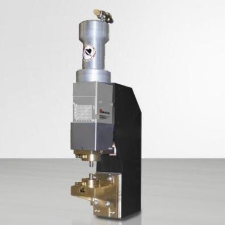 Testa di saldatura a resistenza - FP series - AMADA WELD TECH - raffreddata ad acqua / a punti / automatica