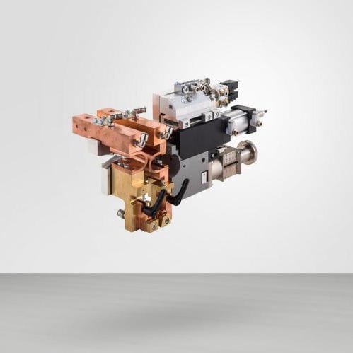 Testa di saldatura a resistenza - F1 series - AMADA WELD TECH - pneumatica / automatica