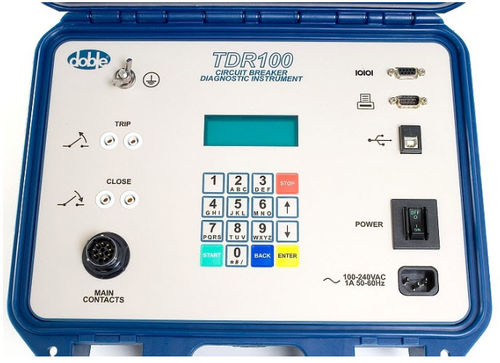 Apparecchio per prove di impedenza - TDR100 - Doble Lemke - disgiuntori / portatile