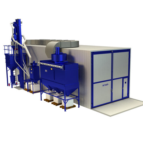 Cabina di sabbiatura - Shandong Kaitai Shot Blasting Machinery Share Co.,