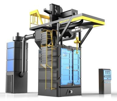 Granigliatrice a uncino - SH-line - Shandong Kaitai Shot Blasting Machinery Share Co., - per metallo / automatica / compatta