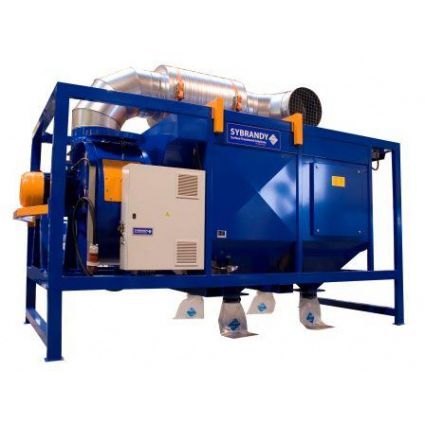 Depolveratore a filtro - DC series - Shandong Kaitai Shot Blasting Machinery Share Co., - compatto / mobile