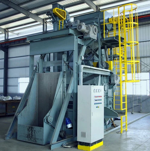 Granigliatrice a nastro - Q15GN - Shandong Kaitai Shot Blasting Machinery Share Co., - a tappeto ribaltante / a girante / per metallo