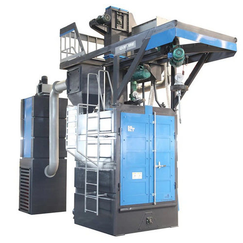 Granigliatrice a uncino - Q37 - Shandong Kaitai Shot Blasting Machinery Share Co., - per pulizia di superficie / per formatura