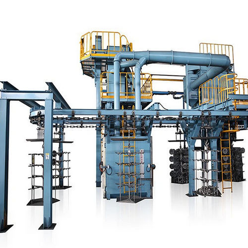 Granigliatrice a uncino - Q38 series - Shandong Kaitai Shot Blasting Machinery Share Co., - per metallo / per formatura / per fucinatura