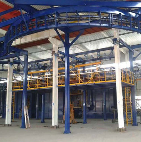 Granigliatrice a uncino - Q58 series - Shandong Kaitai Shot Blasting Machinery Share Co., - per pulizia di superficie / per formatura / continua