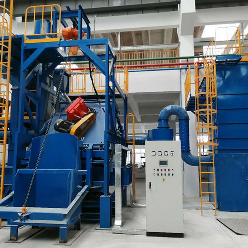 Granigliatrice a tamburo - QGT15 - Shandong Kaitai Shot Blasting Machinery Share Co., - per metallo