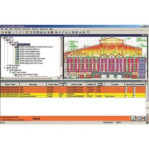 Pacchetto di software di visualizzazione - VSM4 - Xtralis - di telesorveglianza / di gestione della manutenzione / di supervisione