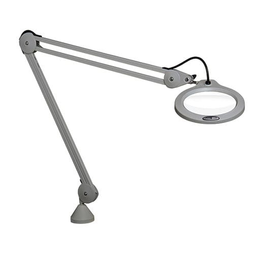 Lente di ingrandimento con lampada a LED - LFM G2 - Vision Engineering Ltd. - su braccio articolato / da banco / con braccio flessibile