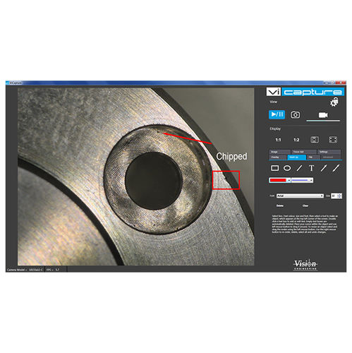 Software di analisi delle immagini - VICAPTURE - Vision Engineering Ltd. - di misura / di controllo / comparatore