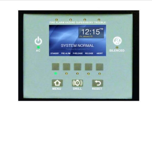 Pannello di comando per allarme antincendio - LCD - Gamewell-FCI - indirizzabile / in rete
