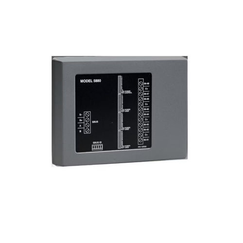 Modulo I/O digitale - 5820XL - Gamewell-FCI - Modbus RTU / 8 ingressi digitali / montabile su pannello