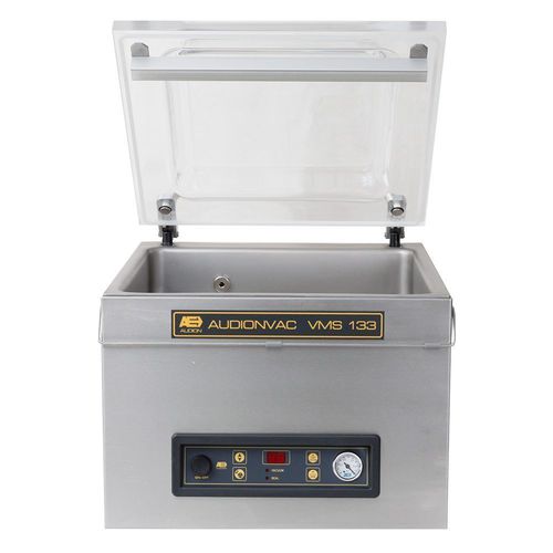 Macchina di confezionamento automatica - VMS 133 - Audion Packaging Machines - sottovuoto / da tavolo / per pesce