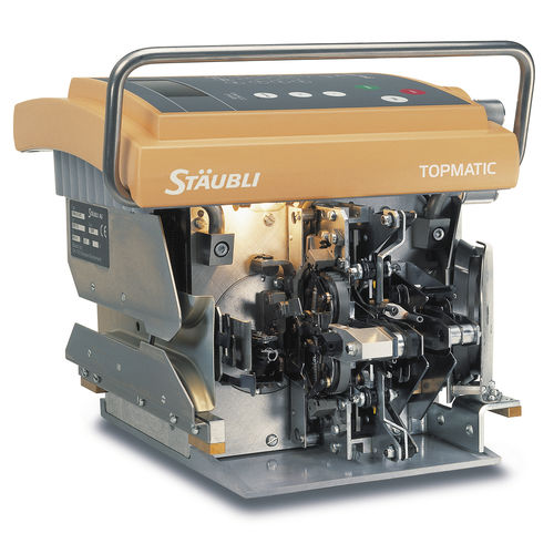 Annodatrice per filo di fibre discontinue - TOPMATIC - Staubli Textile - per filo di filamenti / per filo monofilamento / per filo tessile tecnico