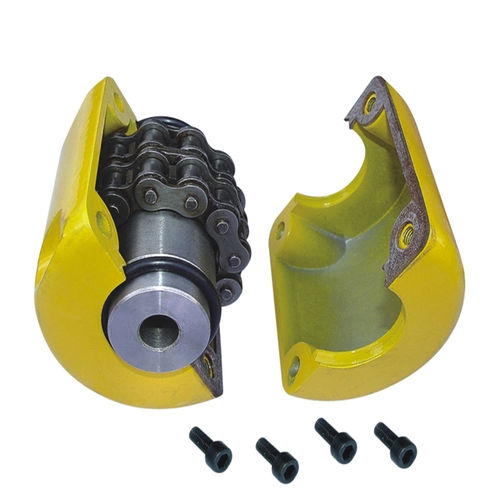Giunto flessibile - HANGZHOU CHINABASE MACHINERY CO., LTD. - a catena / per alimenti / con flangia