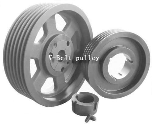 Puleggia a gola - HANGZHOU CHINABASE MACHINERY CO., LTD. - per cinghia di trasmissione striata / con alesaggio