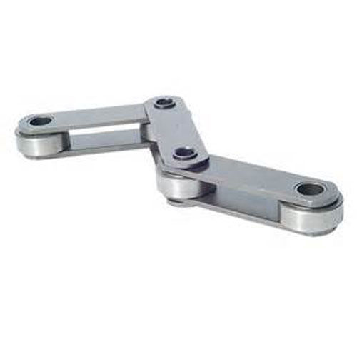 Catena di trasporto in acciaio - M series - HANGZHOU CHINABASE MACHINERY CO., LTD. - a rulli / con piastre a profilo dritto / saldata