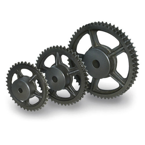 Pignone per catene - HANGZHOU CHINABASE MACHINERY CO., LTD. - a dentatura diritta / con mozzo / in ghisa