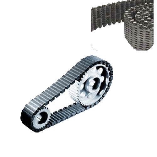 Catena di trasmissione di potenza - HANGZHOU CHINABASE MACHINERY CO., LTD. - in acciaio inossidabile / con piastre a profilo dritto / a basso rumore