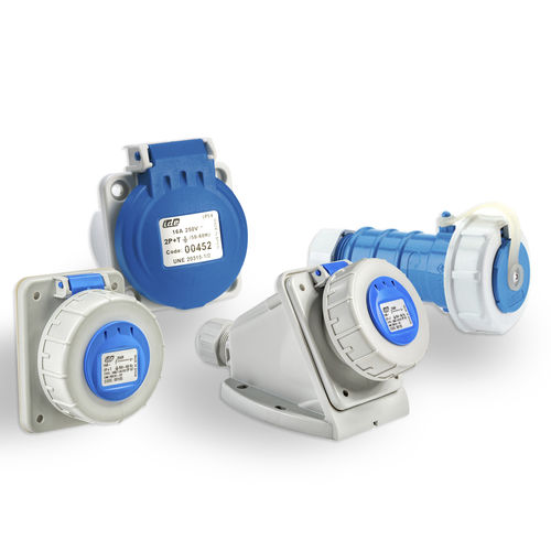 Presa elettrica IP44 - 00140 - IDE ELECTRIC, S.L. - IP54 / 2 poli / tipo schuko