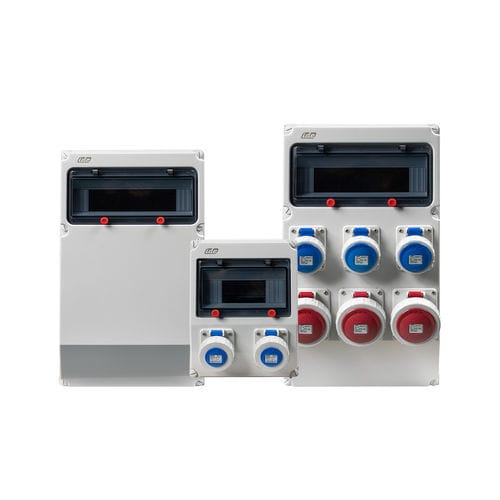 Scatola elettrica attrezzata - PRYMA COMPLET - IDE ELECTRIC, S.L. - modulare / non incassata / in ABS