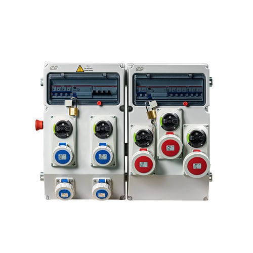 Scatola elettrica attrezzata - COM40PR67/P - IDE ELECTRIC, S.L. - portatile / in ABS / IP65