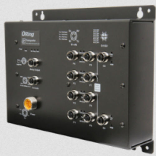 Switch Ethernet gestibile - TPS-3082GT-M12X-BP1-MV - Oring Industrial Networking Corp. - 10 porte / con montaggio a parete / ridondante