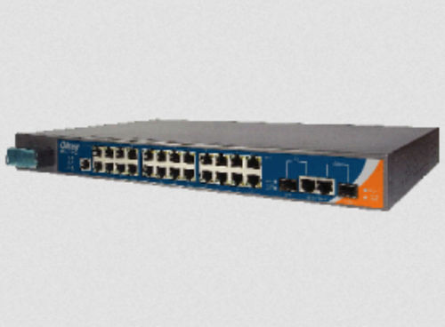 Switch Ethernet gestibile - RES-P9242GCL series - Oring Industrial Networking Corp. - 26 porte / per rack / ridondante