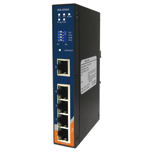 Switch Ethernet gestibile - IES-2050A - Oring Industrial Networking Corp. - 8 porte / 10/100BaseT(X) / di livello 2