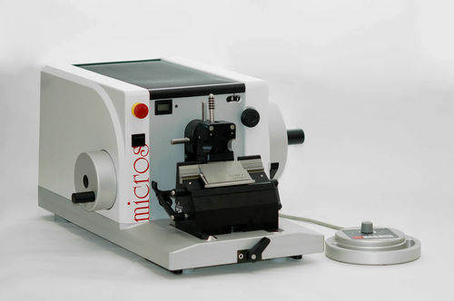 Microtomo da laboratorio - Razor-E - MICROS Produktions- & Handels GmbH. - benchtop / manuale