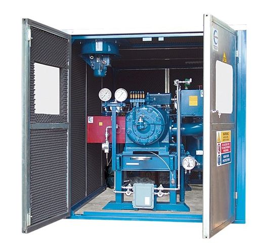 Compressore a palette - MAPRO International S.p.A. - per biogas / con motore elettrico / fisso