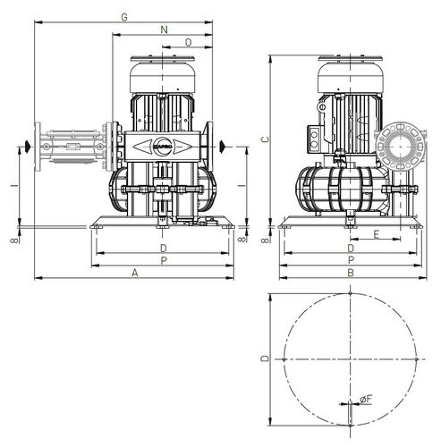 Soffiante per biogas - MAPRO International S.p.A. - a canale laterale / monostadio