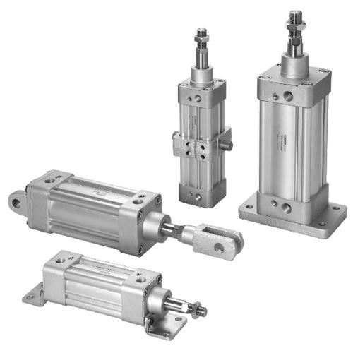 Cilindro pneumatico - MCQI2 series - MEDAN - a doppio effetto / in alluminio anodizzato
