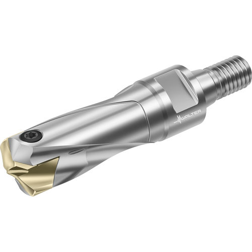 Punta a inserti multitaglienti - D4140-01 series - Walter Tools - per metalli non ferrosi / per acciaio / per acciaio inossidabile