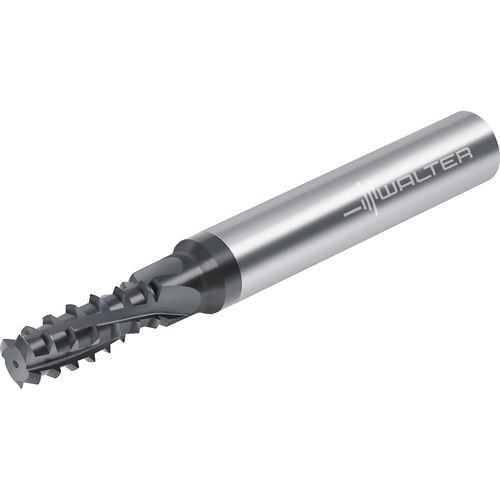 Fresa carburo solido - TC620 series - Walter Tools - a filettare / rivestita / per acciaio inossidabile