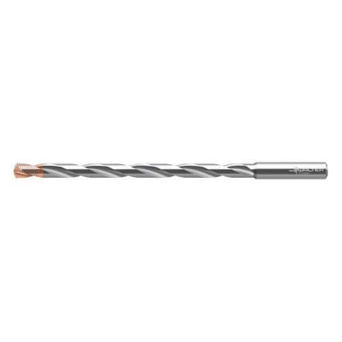 Utensile di foratura integrale - DC170-12 series - Walter Tools - per acciaio / per ghisa sferoidale / multiuso