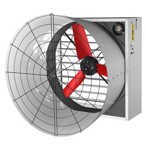 Ventilatore assiale - Multifan 140 - Vostermans Ventilation - di evacuazione / di circolazione di aria / in acciaio galvanizzato