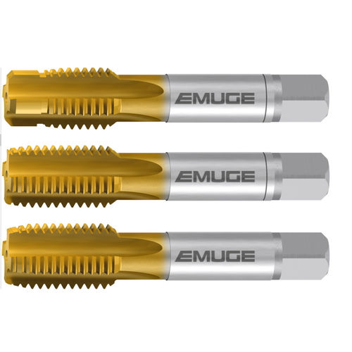 Maschio monoblocco - WM-sets-3S(Nr.1"Z",Nr.1,F)-TIN - EMUGE-FRANKEN - HSS-E / per acciaio / per ghisa
